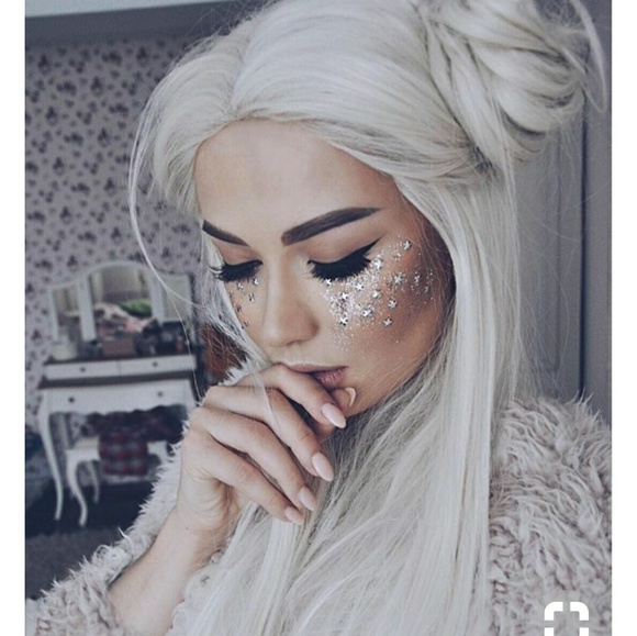 White Lace Front Wig